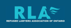 Refugee Lawyers Association Logo Website Ontario Home